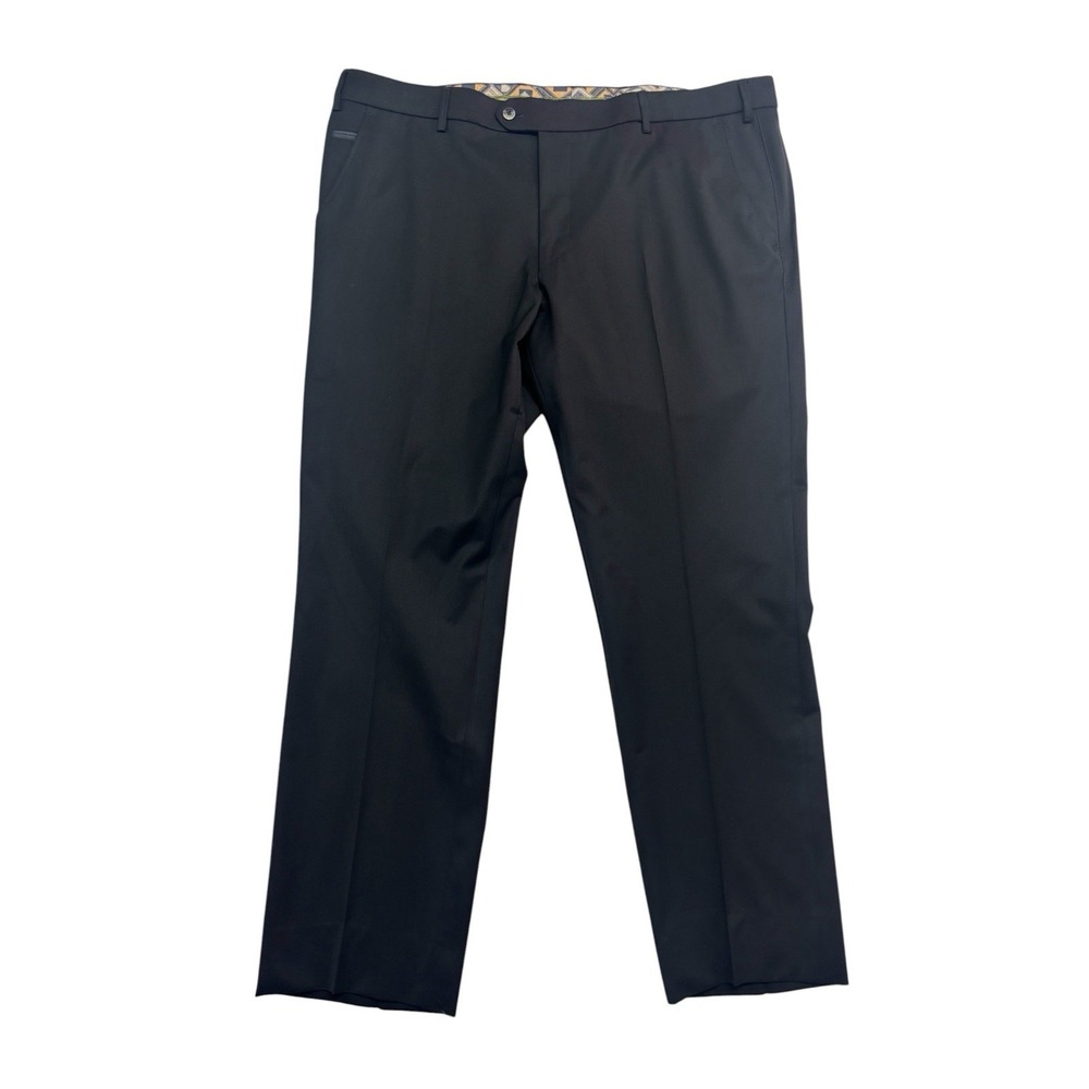 Meyer Bonn 58 42x30 Black Dress Chino Pants Performance Travel Flat Front